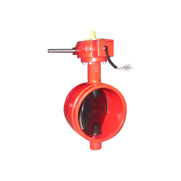 UL / FM Grooved Type Butterfly Valve Gd-381X